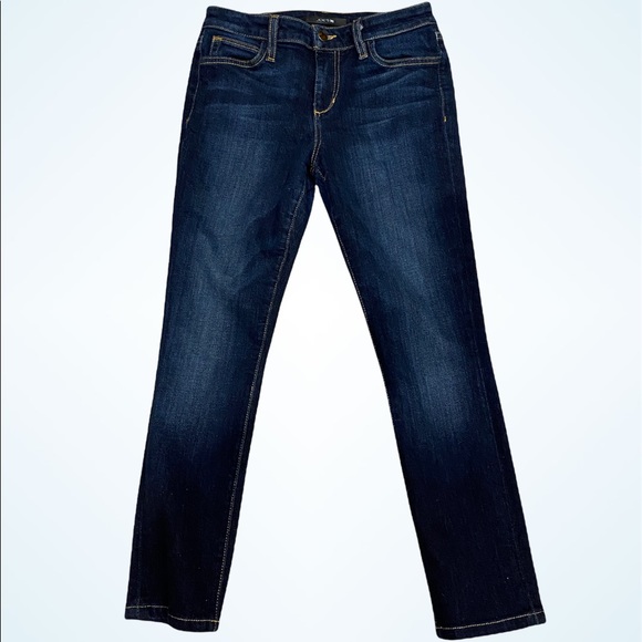 Joe's Jeans Stretchy Mid-Rise Skinny Ankle Jeans Rikki Dark Wash Size 27 VGC - Picture 5 of 9